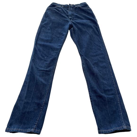 VTG Wrangler Blue Bell Sanforized Straight Jeans size 12 USA Measures 25 x 27 - Picture 5 of 15